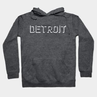 Detroit Outline Hoodie
